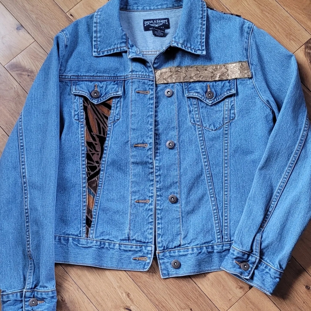 Ooak denim jacket